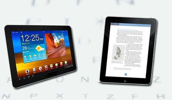 imagen de tablet y ebook
